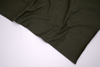 Single Jersey Knit Cotton Spandex Fabric - Olive