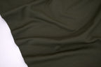 Single Jersey Knit Cotton Spandex Fabric - Olive