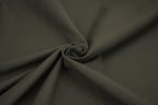Single Jersey Knit Cotton Spandex Fabric - Olive
