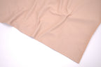 Single Jersey Knit Cotton Spandex Fabric - Almond