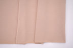 Single Jersey Knit Cotton Spandex Fabric - Almond