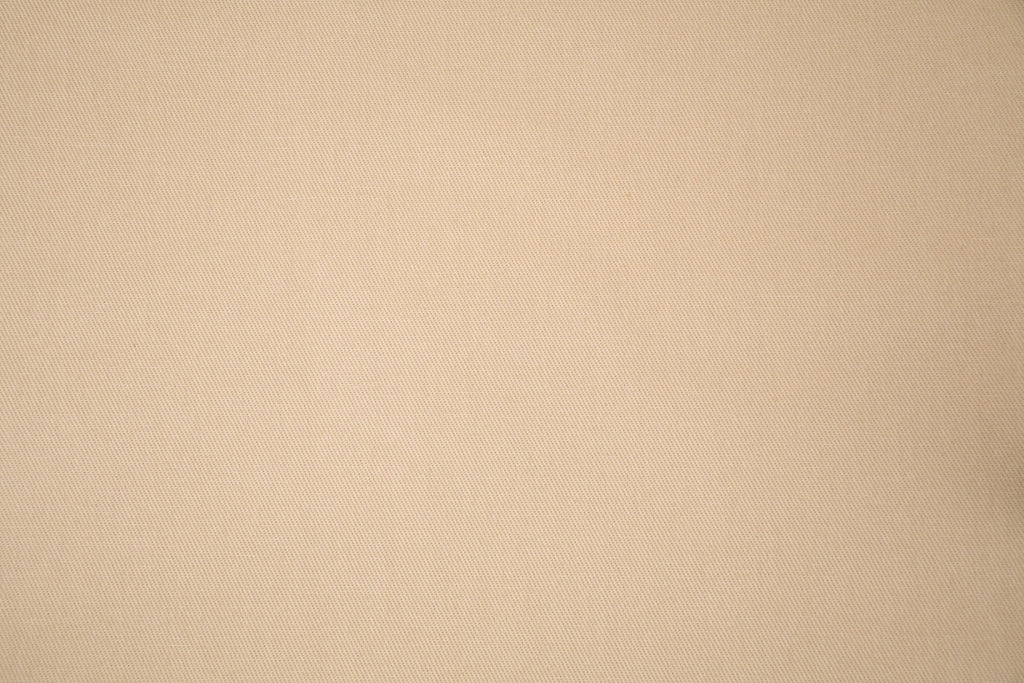 100% Cotton Bull Denim Fabric - Tan