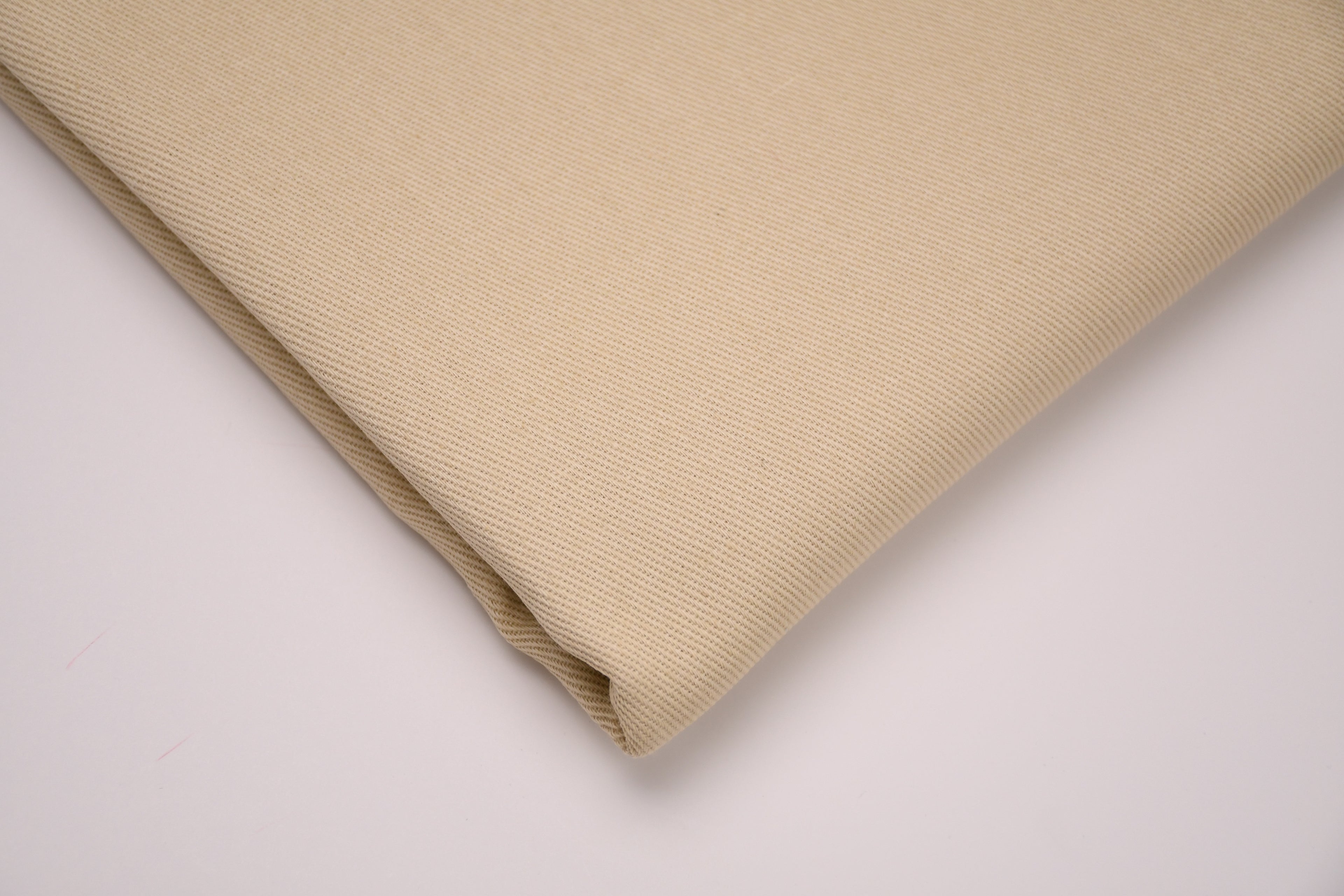 100% Cotton Bull Denim Fabric - Tan