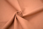 Single Jersey Knit Cotton Spandex Fabric - Toffee