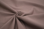 Single Jersey Knit Cotton Spandex Fabric - Smoky Brown