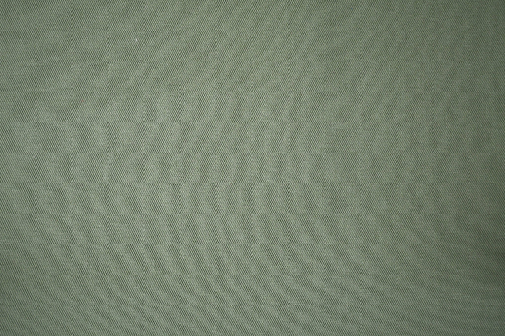 100% Cotton Bull Denim Fabric - Dusty Mint