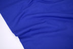 Single Jersey Knit Cotton Spandex Fabric - Royal