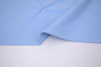 Single Jersey Knit Cotton Spandex Fabric - Sky