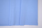 Single Jersey Knit Cotton Spandex Fabric - Sky