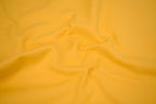 Single Jersey Knit Cotton Spandex Fabric - Bright Yellow