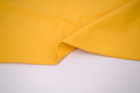 Single Jersey Knit Cotton Spandex Fabric - Bright Yellow