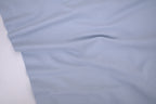 Single Jersey Knit Cotton Spandex Fabric - Cloud Blue