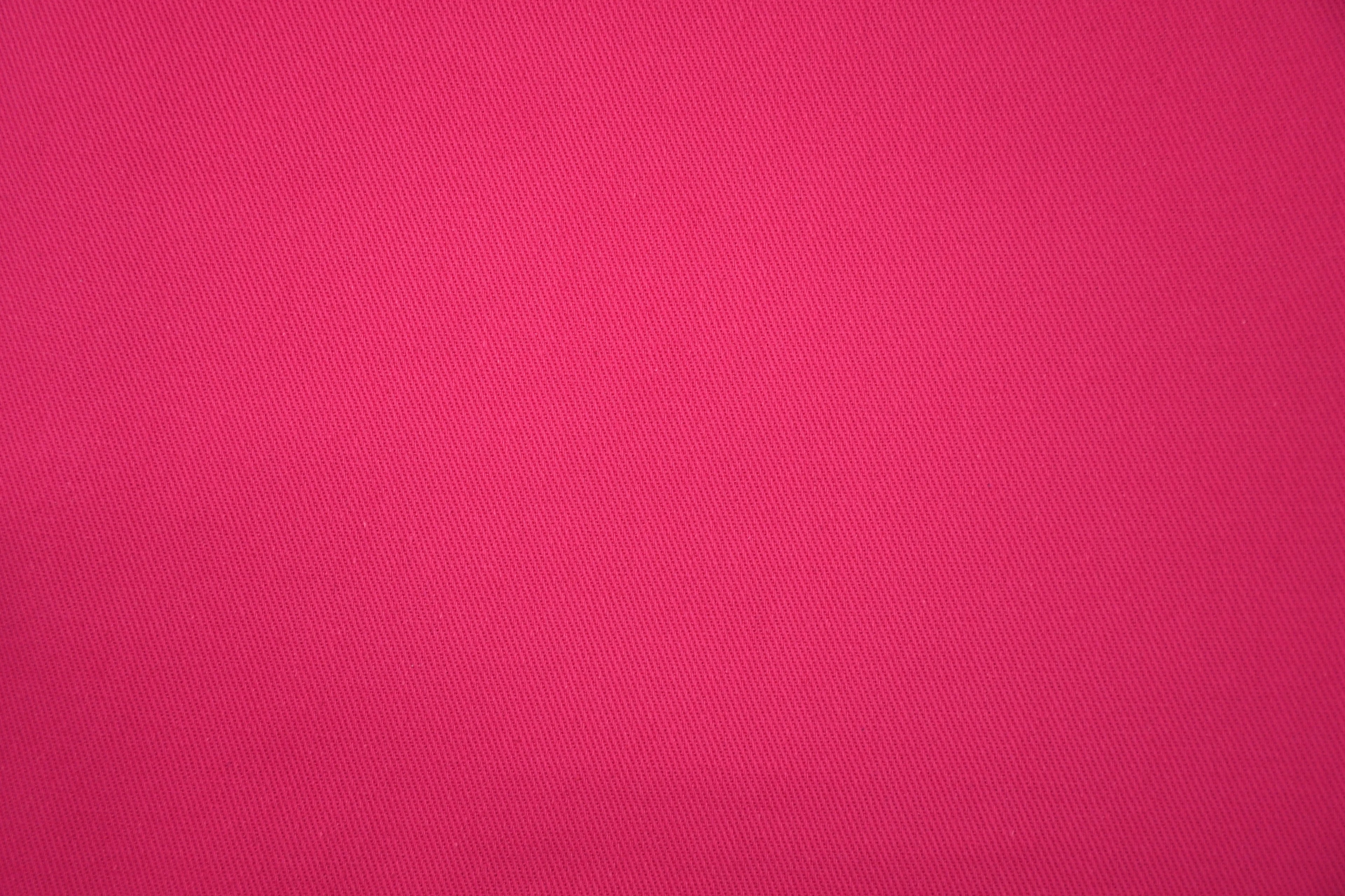 100% Cotton Bull Denim Fabric - Electric Pink