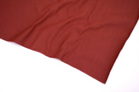 Single Jersey Knit Cotton Spandex Fabric - Rust