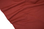 Single Jersey Knit Cotton Spandex Fabric - Rust