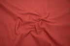 Single Jersey Knit Cotton Spandex Fabric - Rust