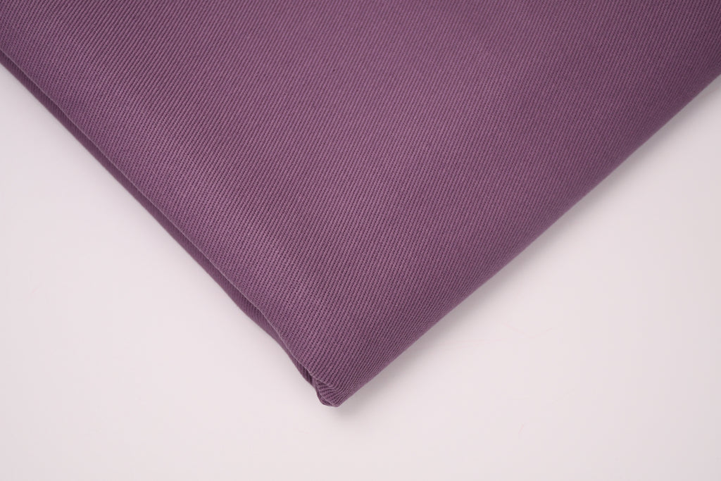 100% Cotton Bull Denim Fabric - Lavender
