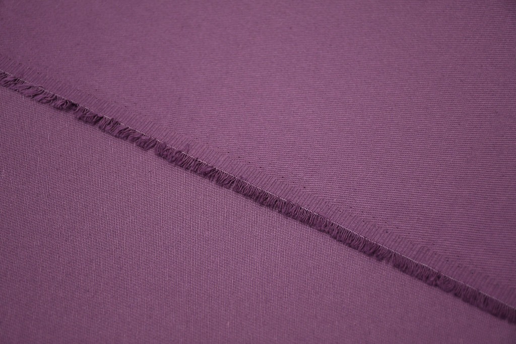 100% Cotton Bull Denim Fabric - Lavender