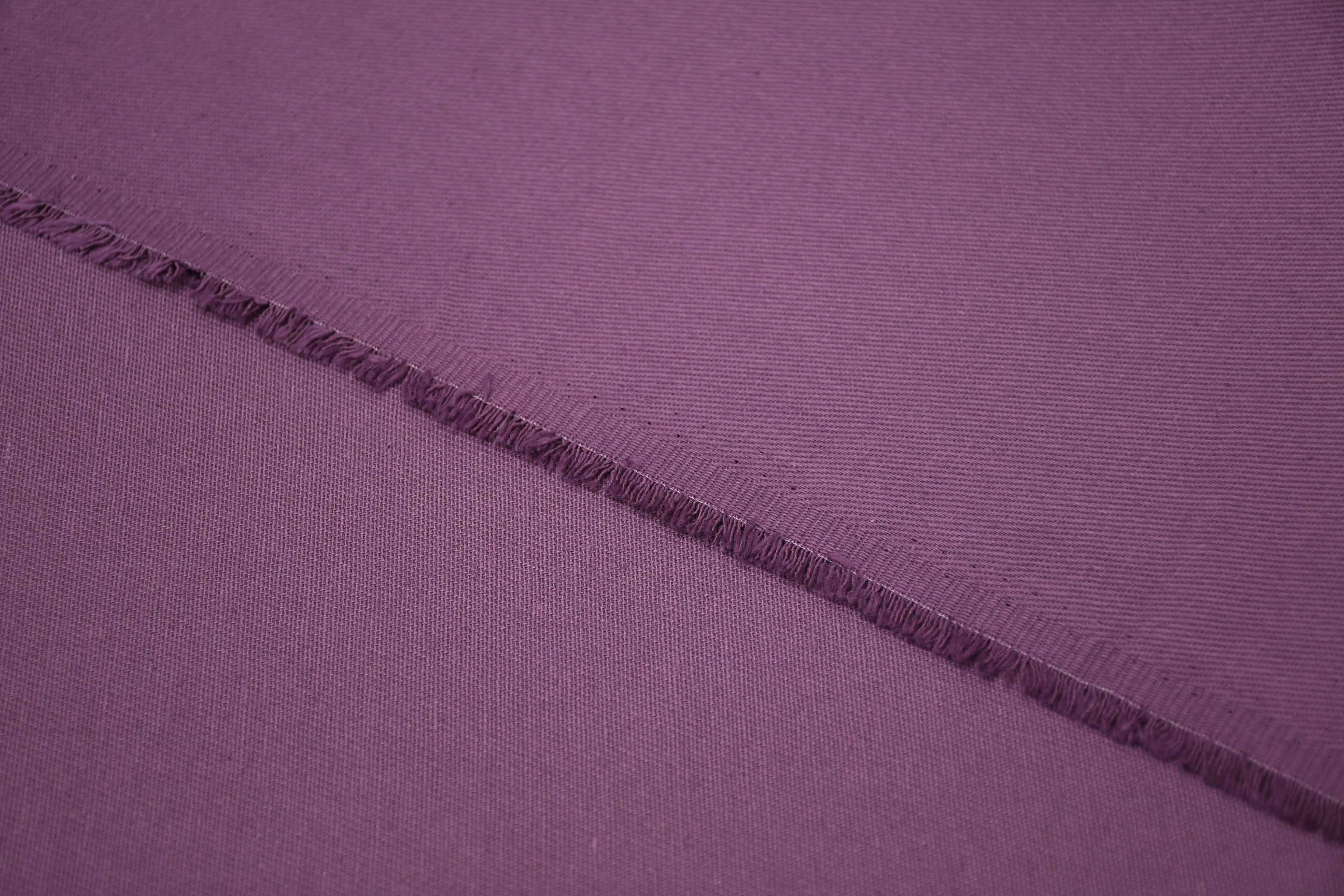 100% Cotton Bull Denim Fabric - Lavender