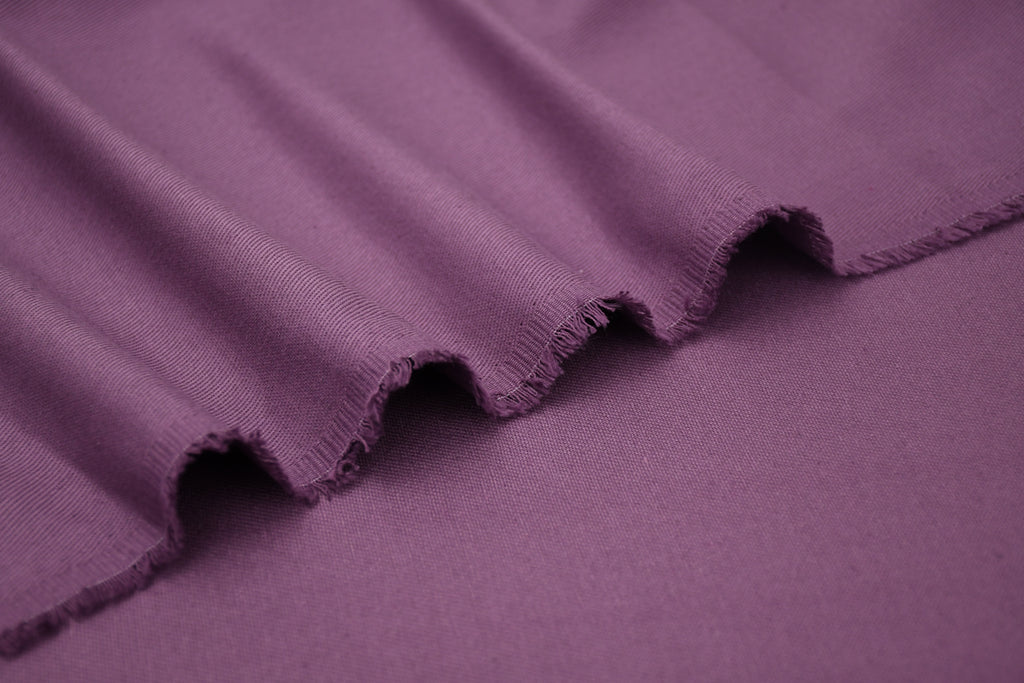 100% Cotton Bull Denim Fabric - Lavender