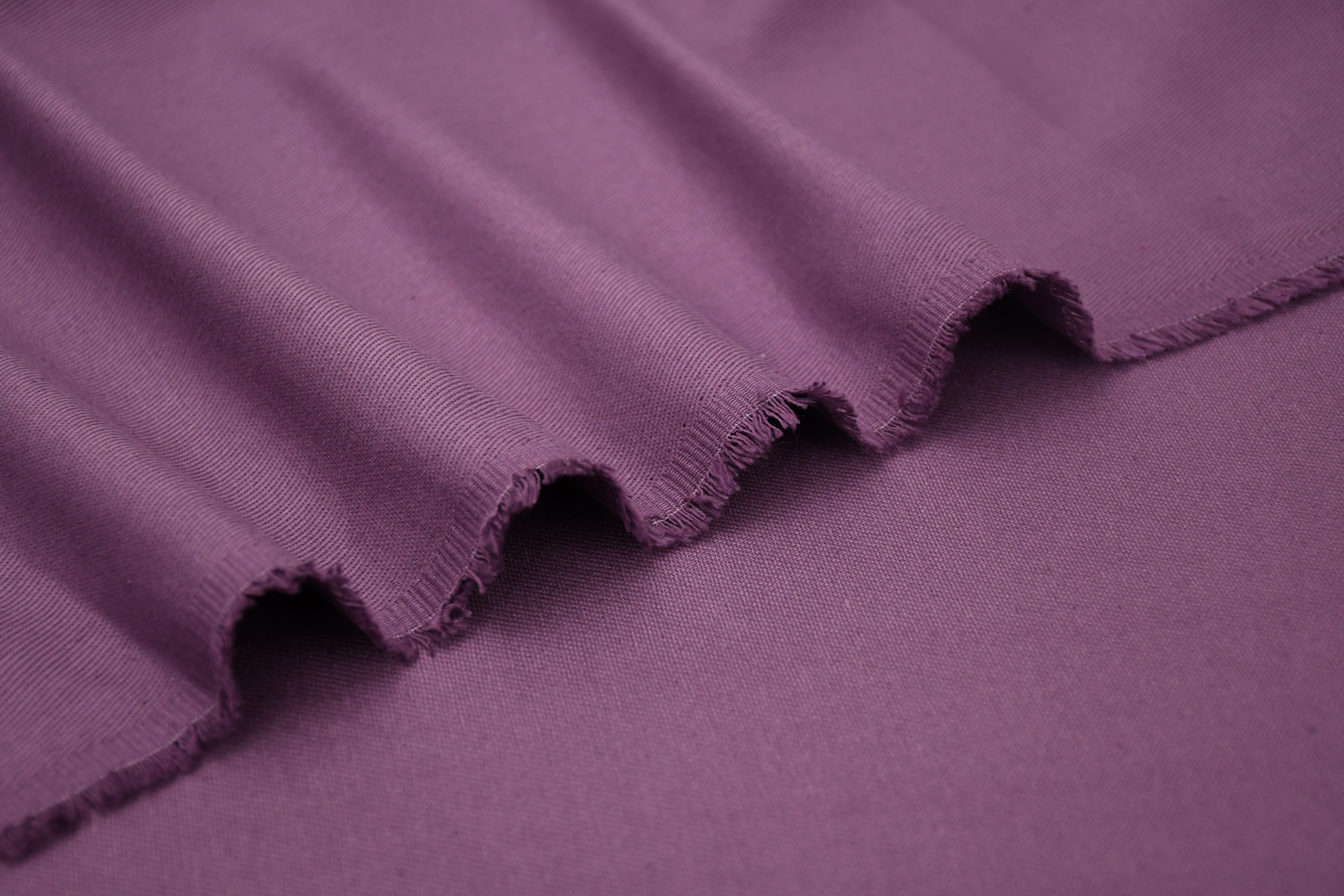 100% Cotton Bull Denim Fabric - Lavender