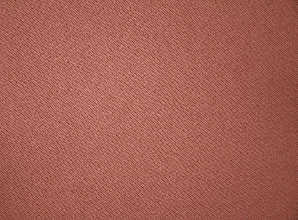 100% Cotton Bull Denim Fabric - Pink Clay