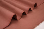 100% Cotton Bull Denim Fabric - Pink Clay