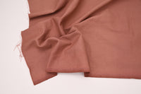 100% Cotton Bull Denim Fabric - Pink Clay