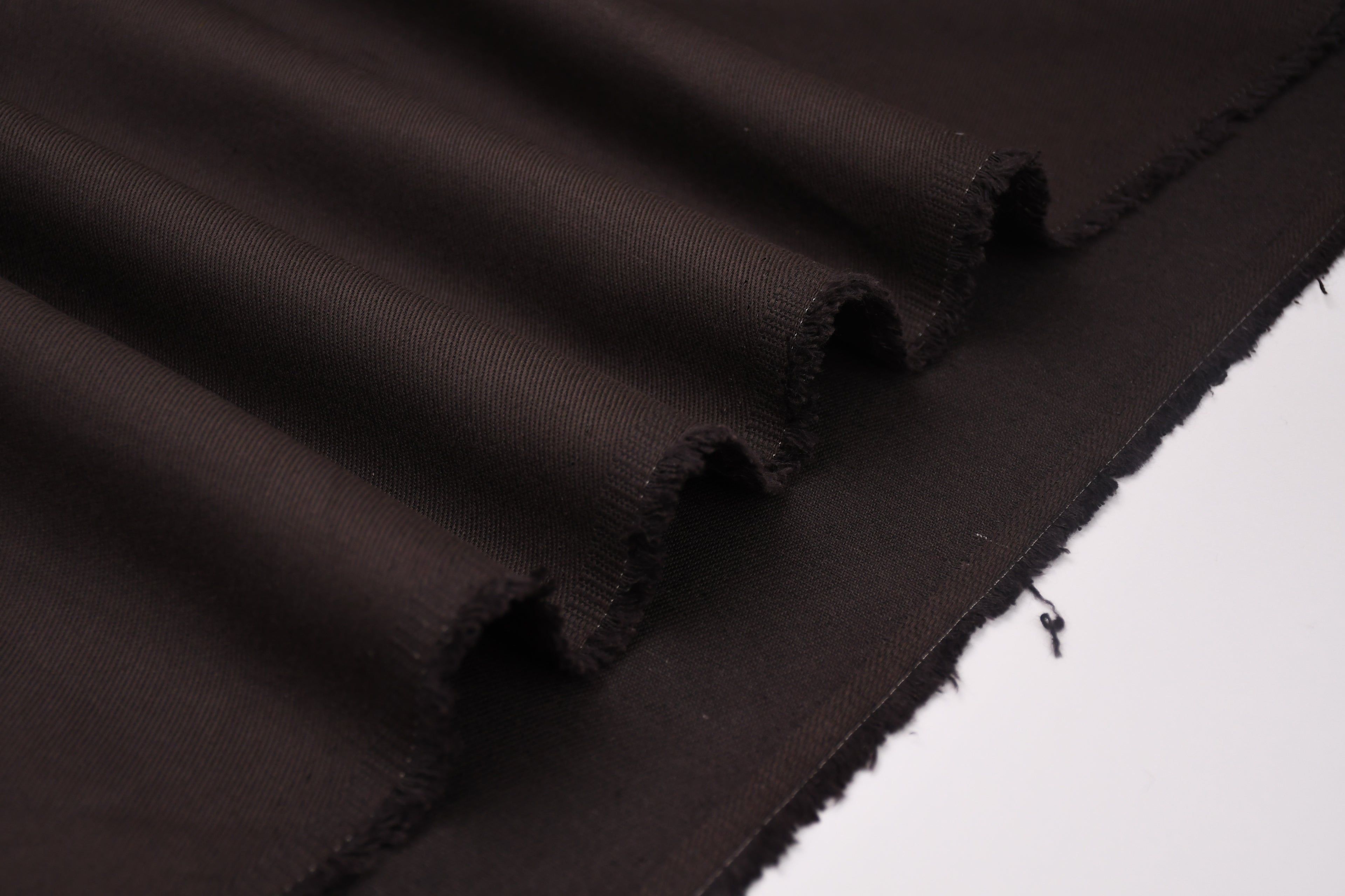 100% Cotton Bull Denim Fabric - Espresso