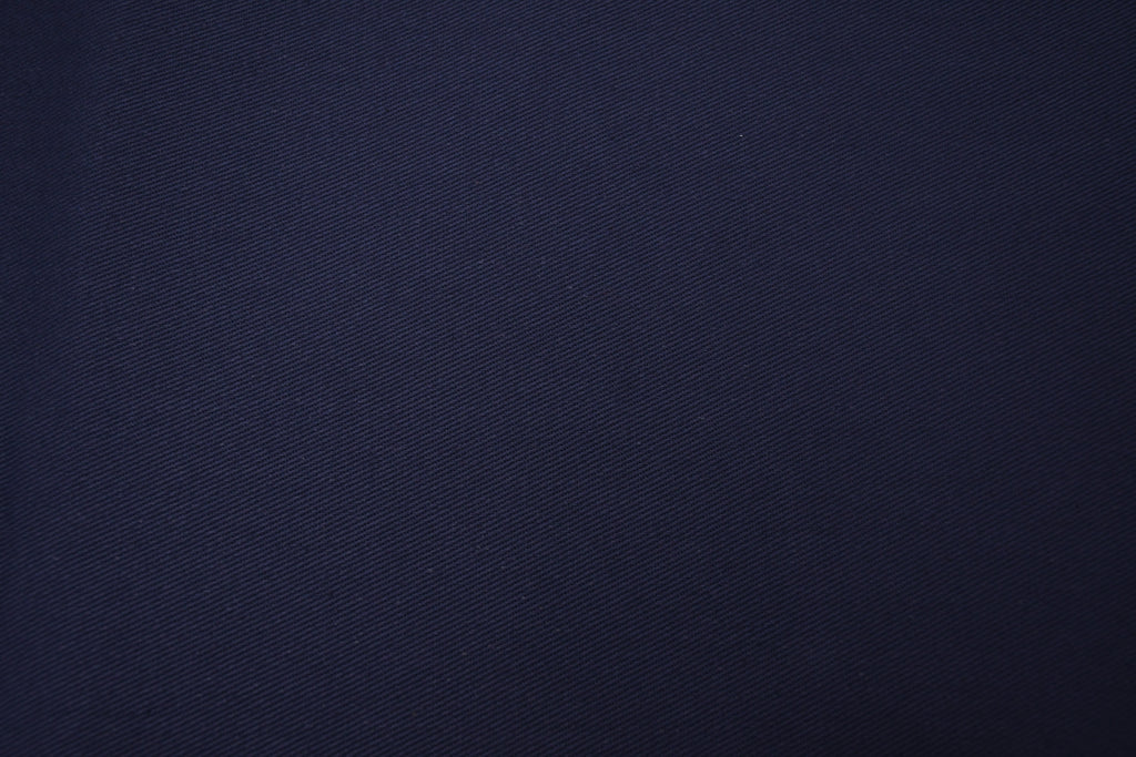 100% Cotton Bull Denim Fabric - Navy