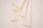 100% Cotton Bull Denim Fabric - Off White