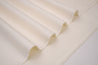 100% Cotton Bull Denim Fabric - Off White