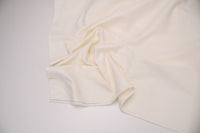 100% Cotton Bull Denim Fabric - Off White