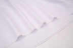 100% Cotton Bull Denim Fabric - Cloud White