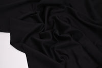 Neoprene Scuba Knit Spandex Fabric - Black