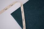16 Wales Corduroy Light Stretch Fabric - Deep Turquoise