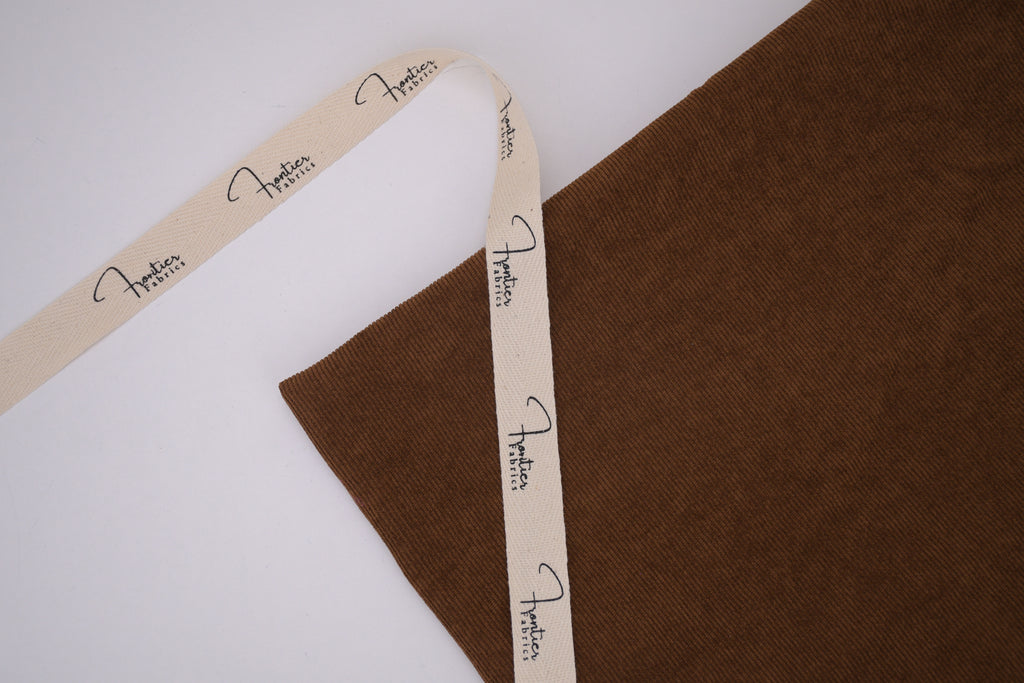 16 Wales Corduroy Light Stretch Fabric - Mocha