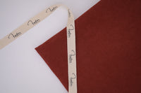 16 Wale Corduroy Light Stretch Fabric - Burnt Red