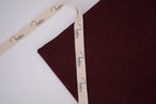 16 Wales Corduroy Light Stretch  Fabric - Burgundy