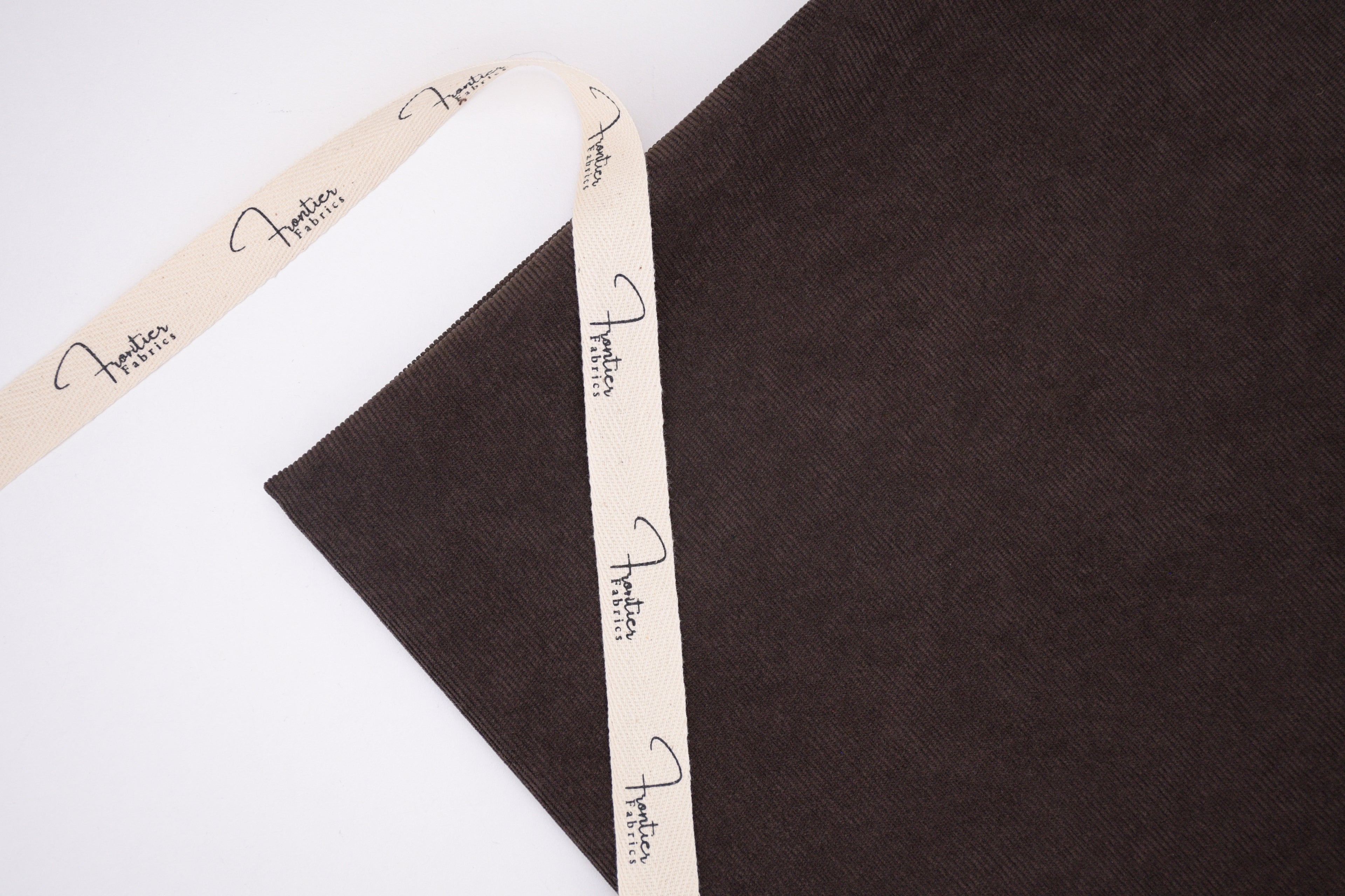 16 Wales Corduroy Light Stretch Fabric - Chocolate
