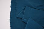 100% Cotton Double Gauze Muslin Fabric -  Petrol