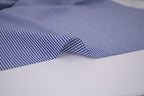 Gingham Checks Yarn-Dyed Cotton Fabric -  Royal Indigo