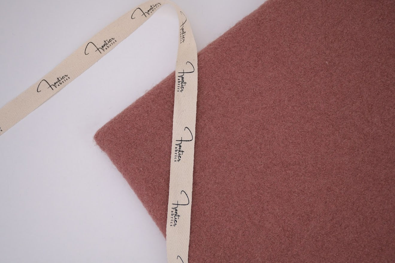 100% Pure Boiled Wool Coating Fabric -Roseberry