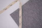 100% Pure Boiled Wool Coating Fabric - Heather Grey