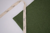100% Pure Boiled Wool Coating Fabric- Avocado