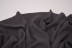 100% Cotton Double Gauze Muslin Fabric - Gunmetal