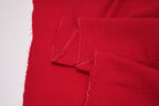 100% Cotton Double Gauze Muslin Fabric - Red