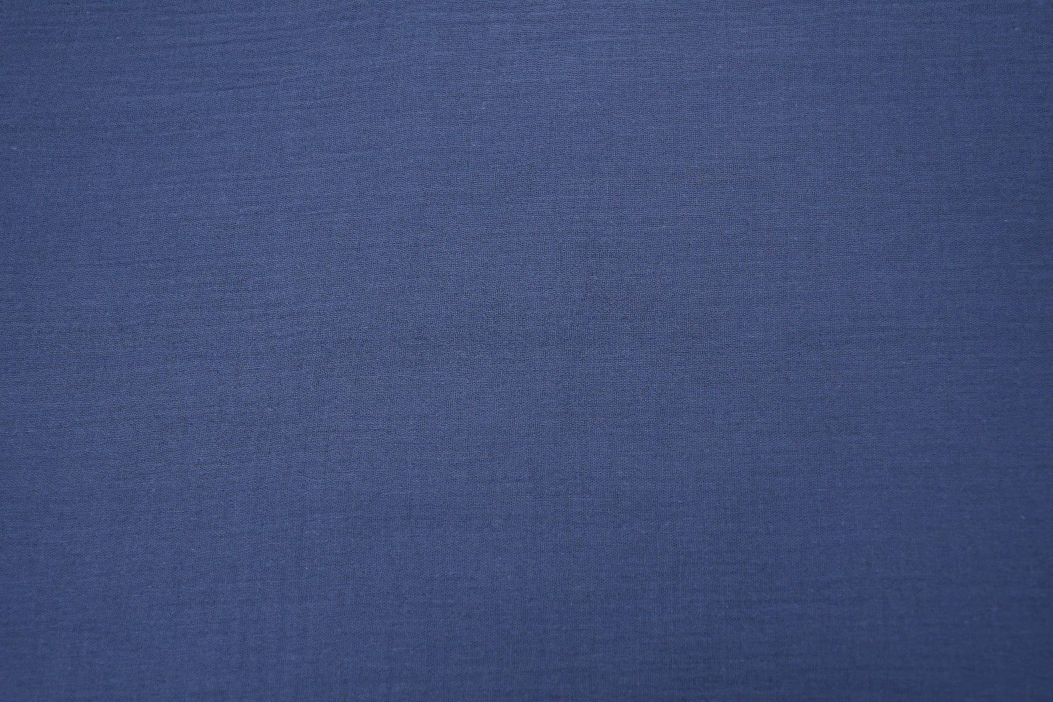 100% Cotton Double Gauze Muslin Fabric - Light Navy