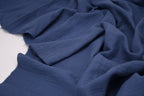 100% Cotton Double Gauze Muslin Fabric - Light Navy