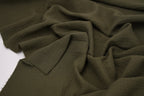 100% Cotton Double Gauze Muslin Fabric -  Olive